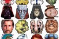 Star Wars Prequel Masken