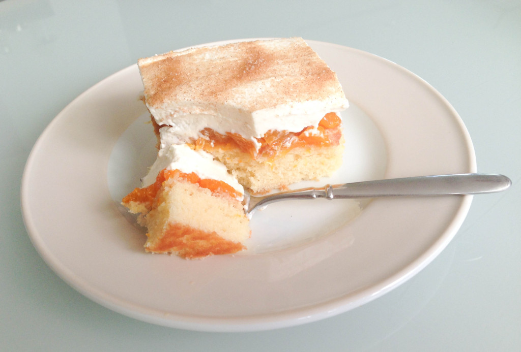 mandarinen schmand blechkuchen