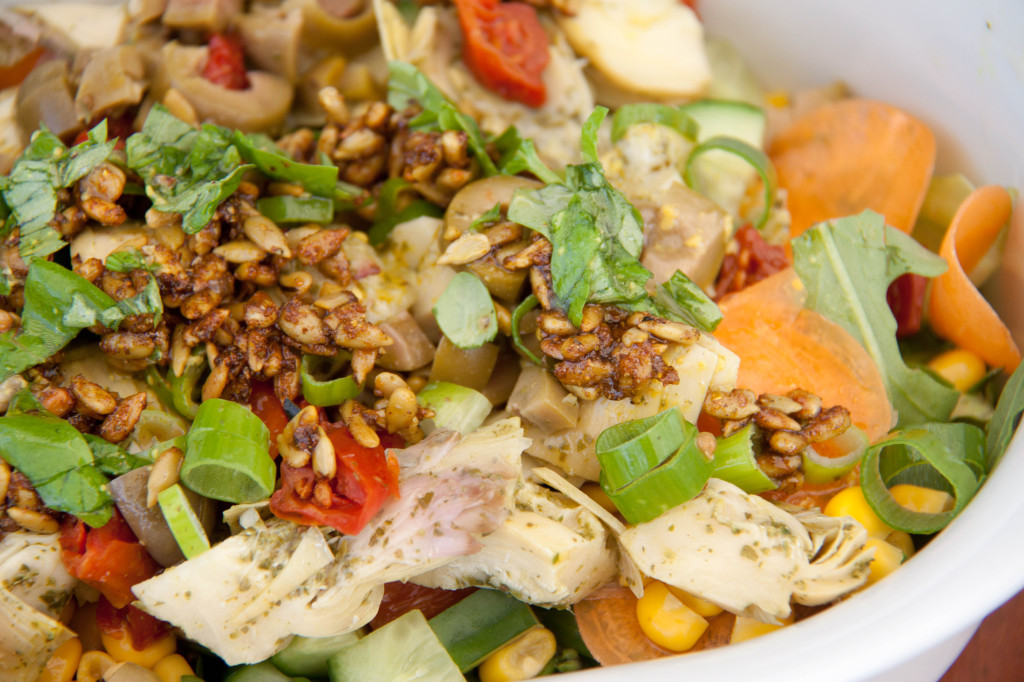 Veganer Salat to go - challengetauglich | Meine Svenja