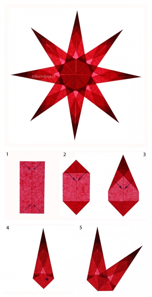 Sterne_falten-Anleitung_Weihnachtssterne-in-rot