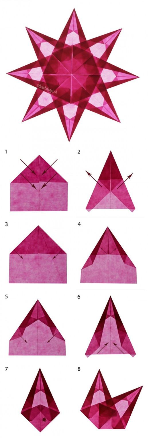 Sterne_falten-Anleitung_Weihnachtssterne-in-pink