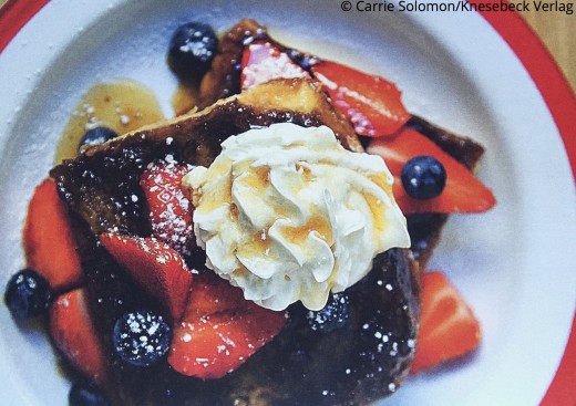 Amerikanische Rezepte French Toast Buch Carrie's Kitchen Knesebeck Verlag www.meinesvenja.de