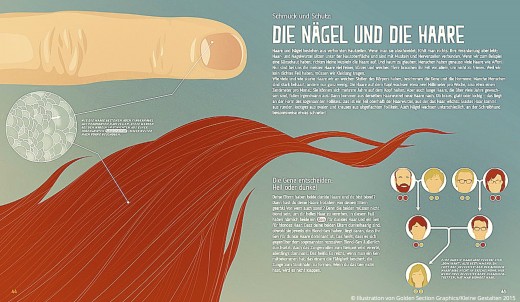 Mein Körper Nägel und Haare Buch Kleine Gestalten Verlag www.meinesvenja.de