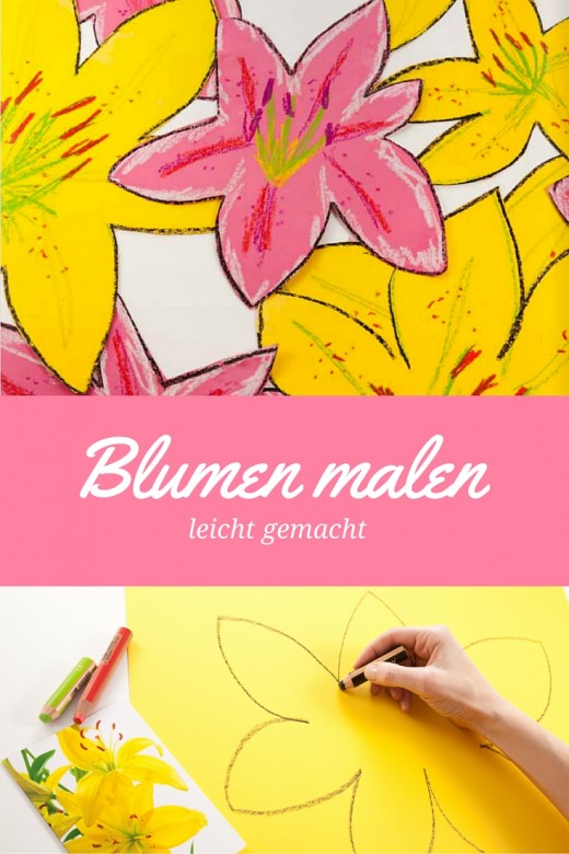 Blumen malen