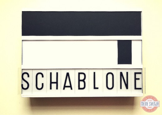 Lightbox DIY Schablone www.meinesvenja.de