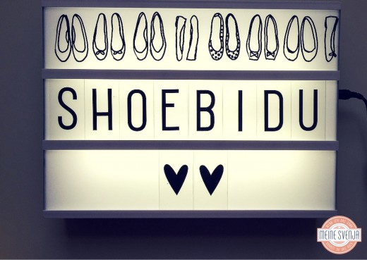 lightbox DIY Motiv shoebidu mit ballerinas www.meinesvenja.de