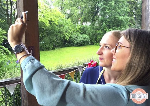 Mein RTL Dreh Selfie Svenja Walter & Moderatorin Lotte Lang www.meinesvenja.de