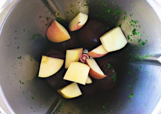 Äpfel im Thermomix