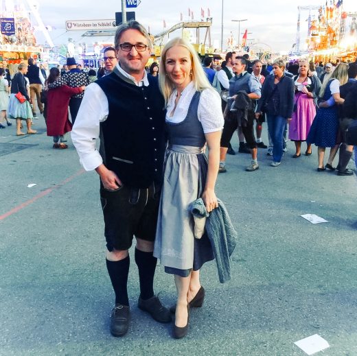 Uwe und ich auf dem Oktoberfest