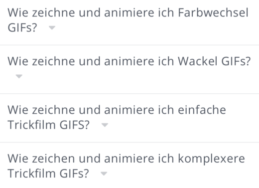 Expertenwissen zu GIFs